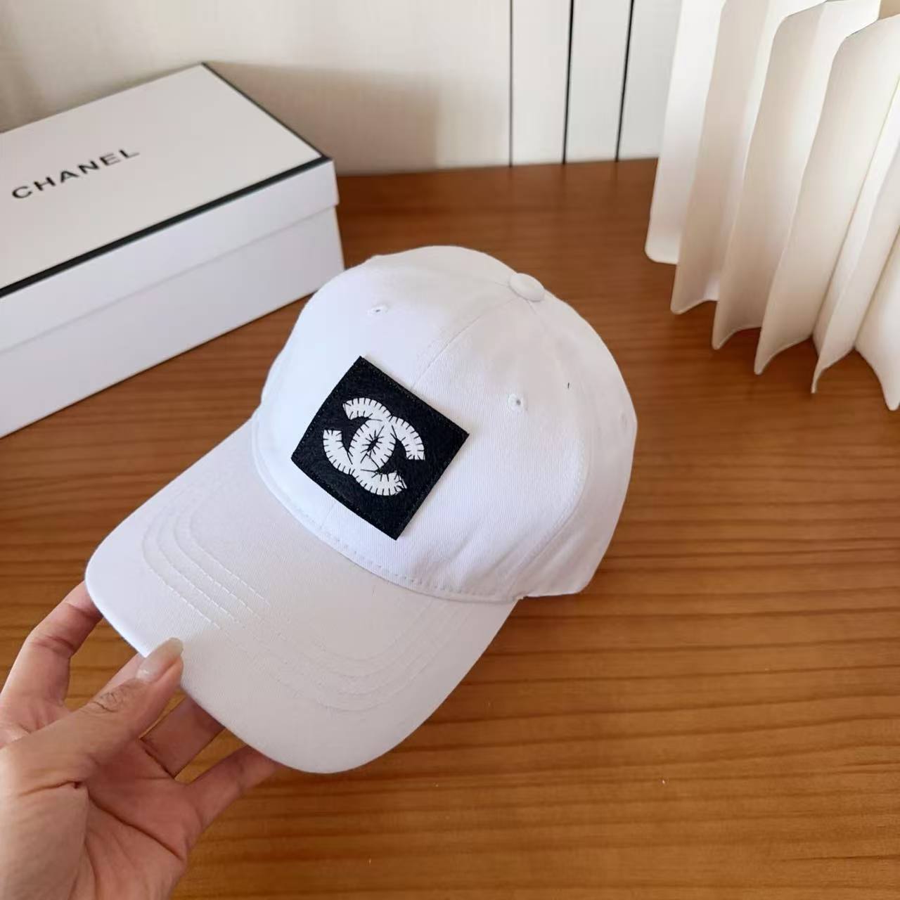 CHANE1 シンプルダブルCベースボールキャップ【50％割引+送料無料】