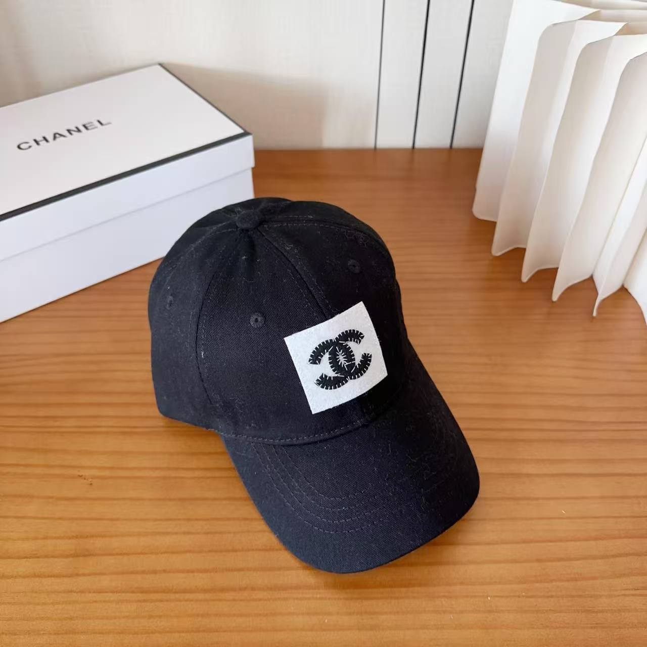 CHANE1 シンプルダブルCベースボールキャップ【50％割引+送料無料】