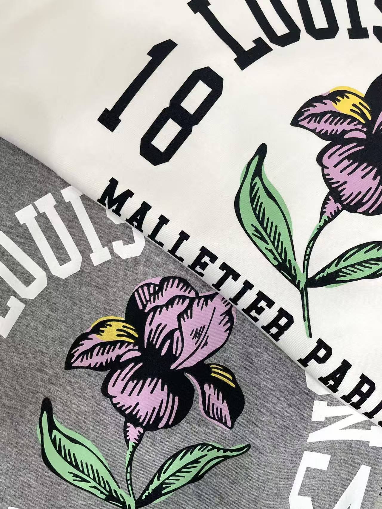 LV ロゴプリントTシャツ【50％割引+送料無料】