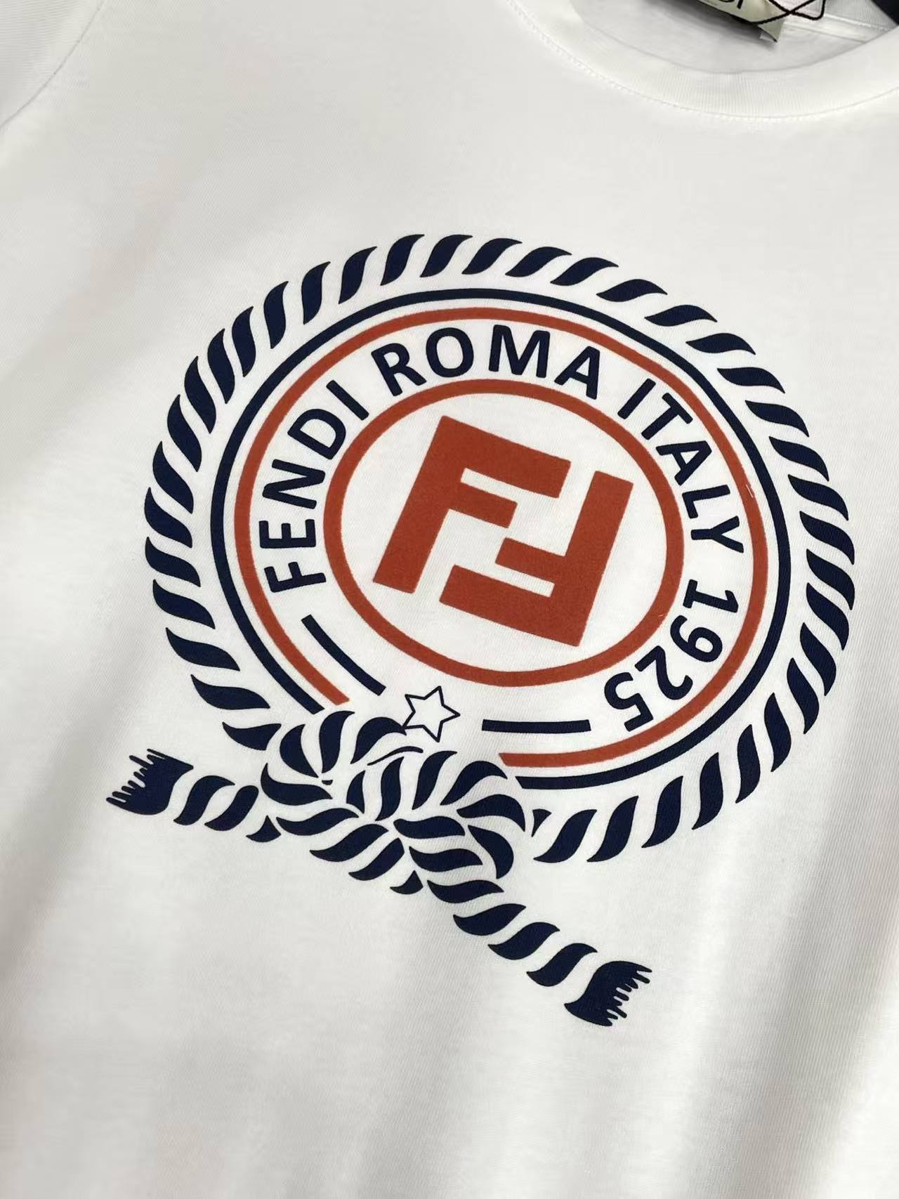 FEND1 フロッキー ダブルFプリント Tシャツ【50％割引+送料無料】