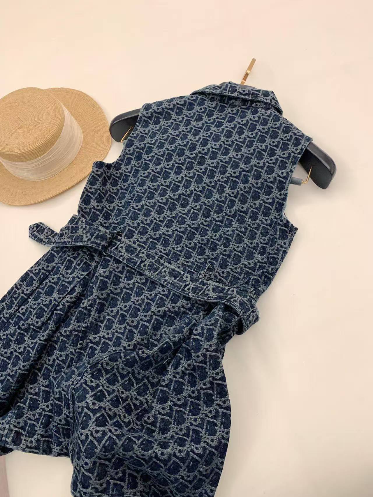 DIOR ジャカードデニムドレス【50％割引+送料無料】