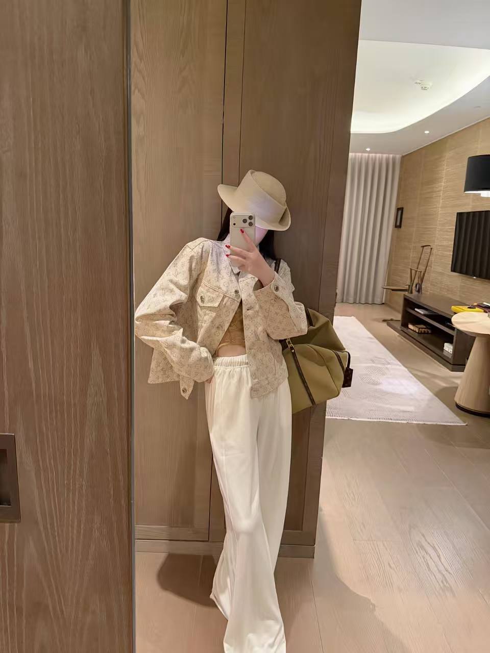 LV ジャカードデニムジャケット【50％割引+送料無料】