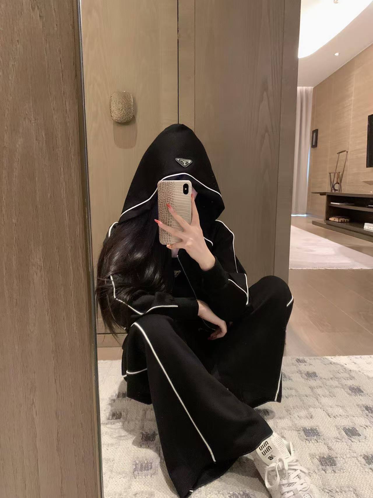 PR4DA トライアングルロゴ 3点セット【50％割引+送料無料】