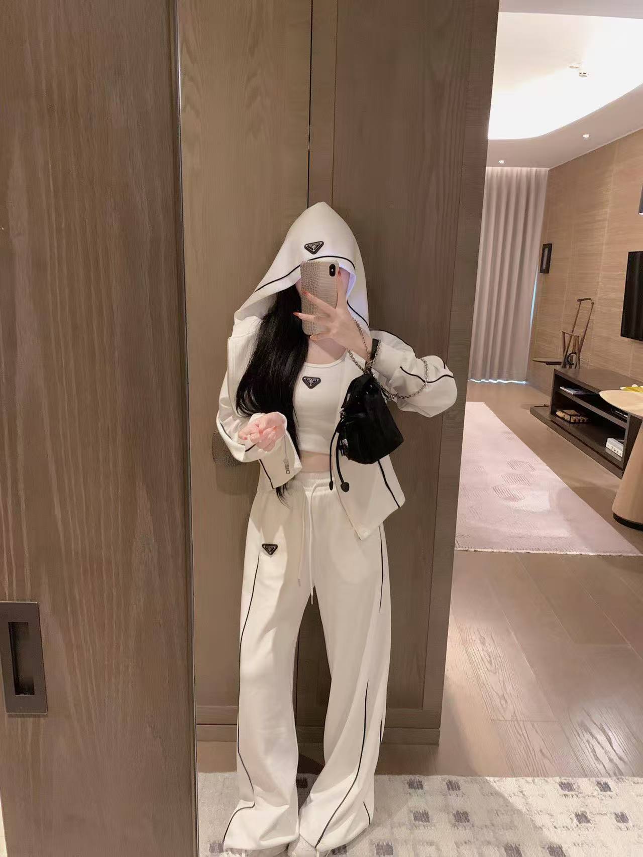 PR4DA トライアングルロゴ 3点セット【50％割引+送料無料】