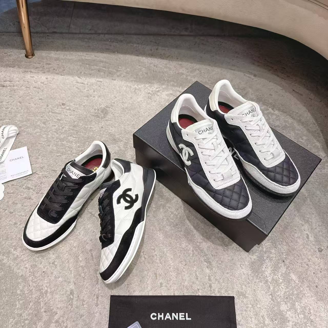 CHANE1 高品質ダブルCカジュアルシューズ【50％割引+送料無料】