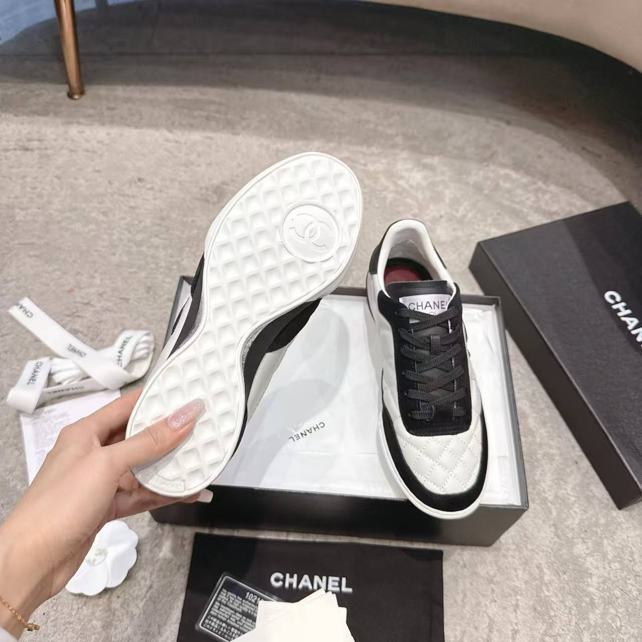 CHANE1 高品質ダブルCカジュアルシューズ【50％割引+送料無料】