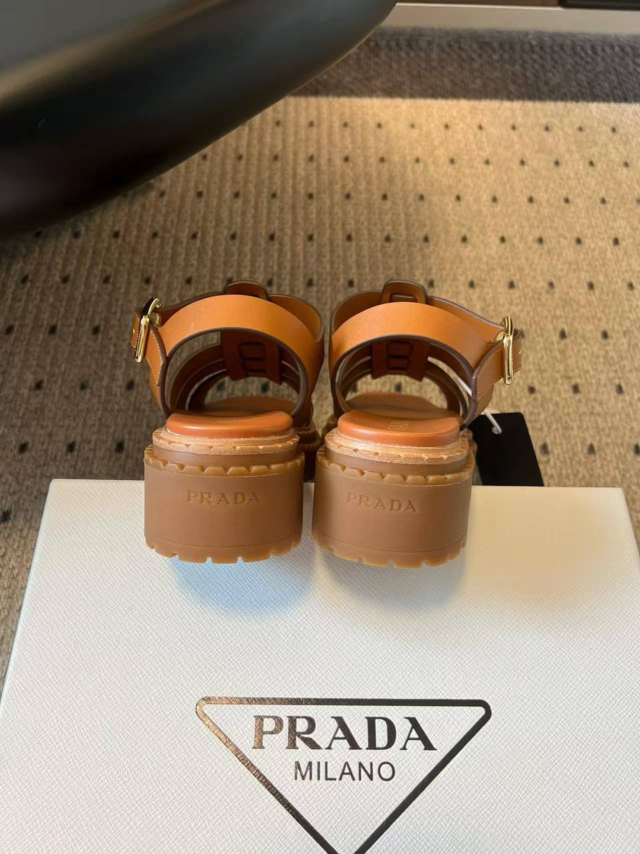 PR4DA 高品質プラットフォームサンダル【50％割引+送料無料】