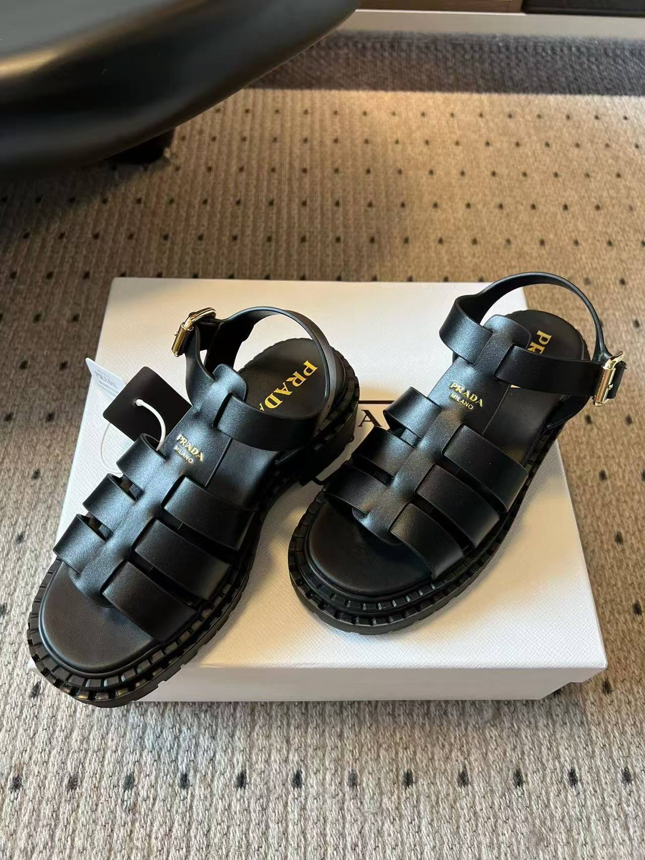 PR4DA 高品質プラットフォームサンダル【50％割引+送料無料】