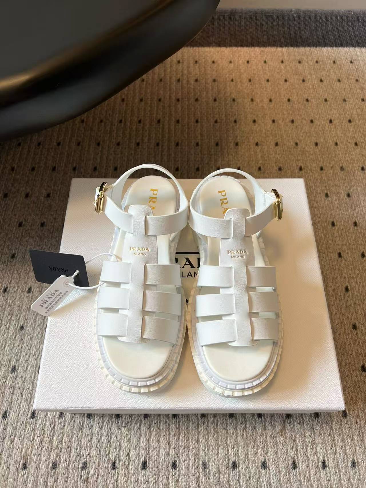 PR4DA 高品質プラットフォームサンダル【50％割引+送料無料】