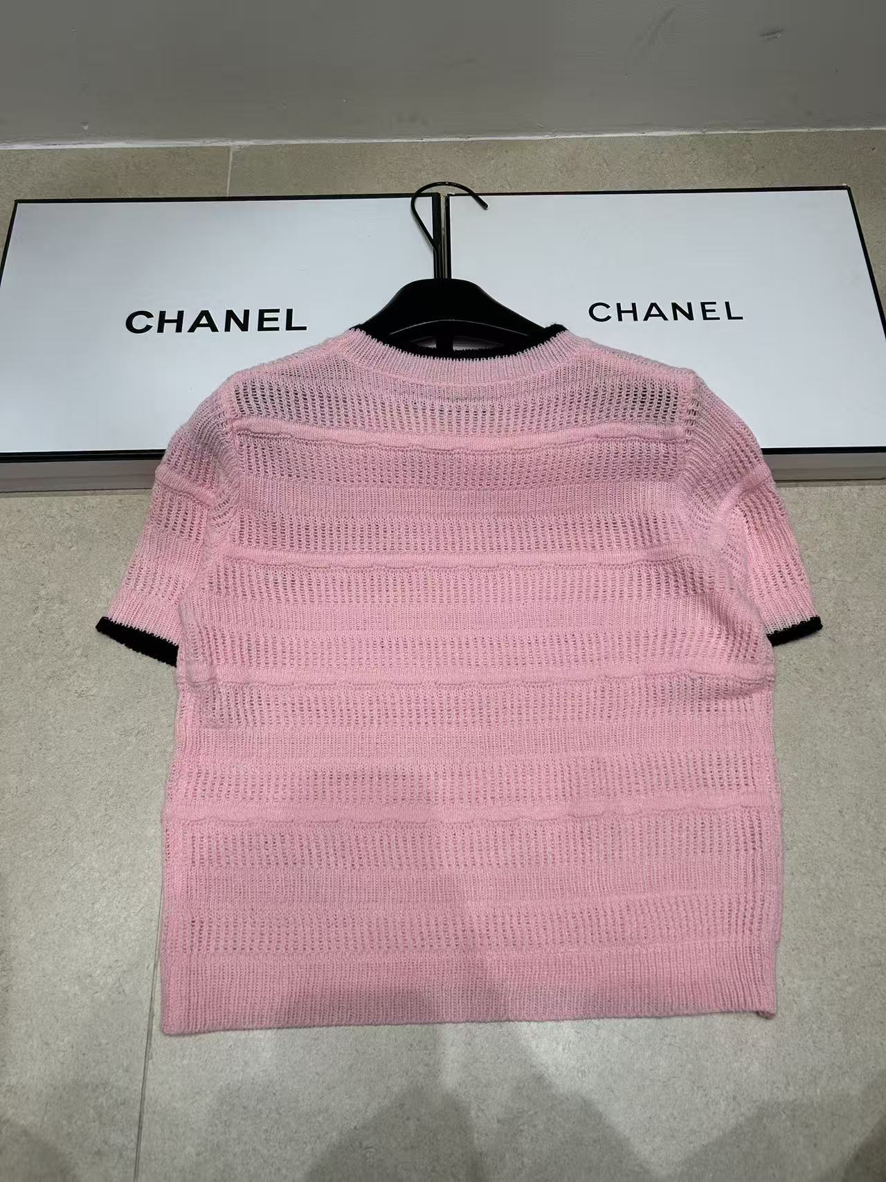 CHANE1 ダブルC ウールセーター【50％割引+送料無料】