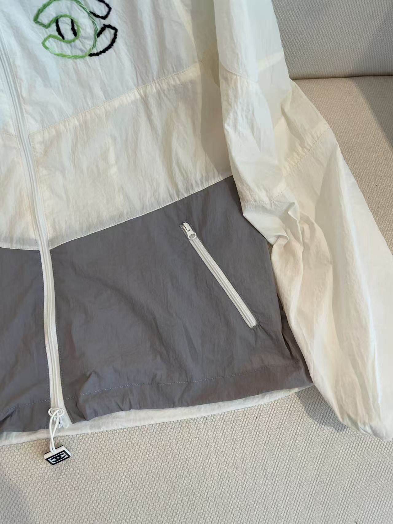 CHANE1 ダブルC 日焼け防止ジャケット【50％割引+送料無料】