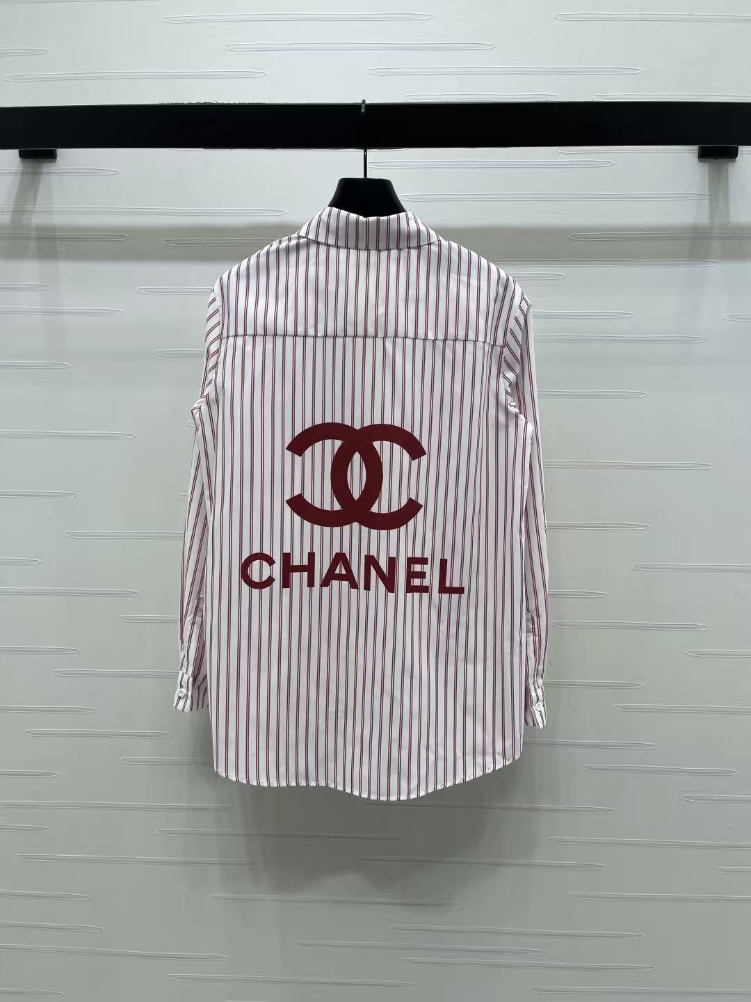 CHANE1 ダブルCストライプシャツ【50％割引+送料無料】