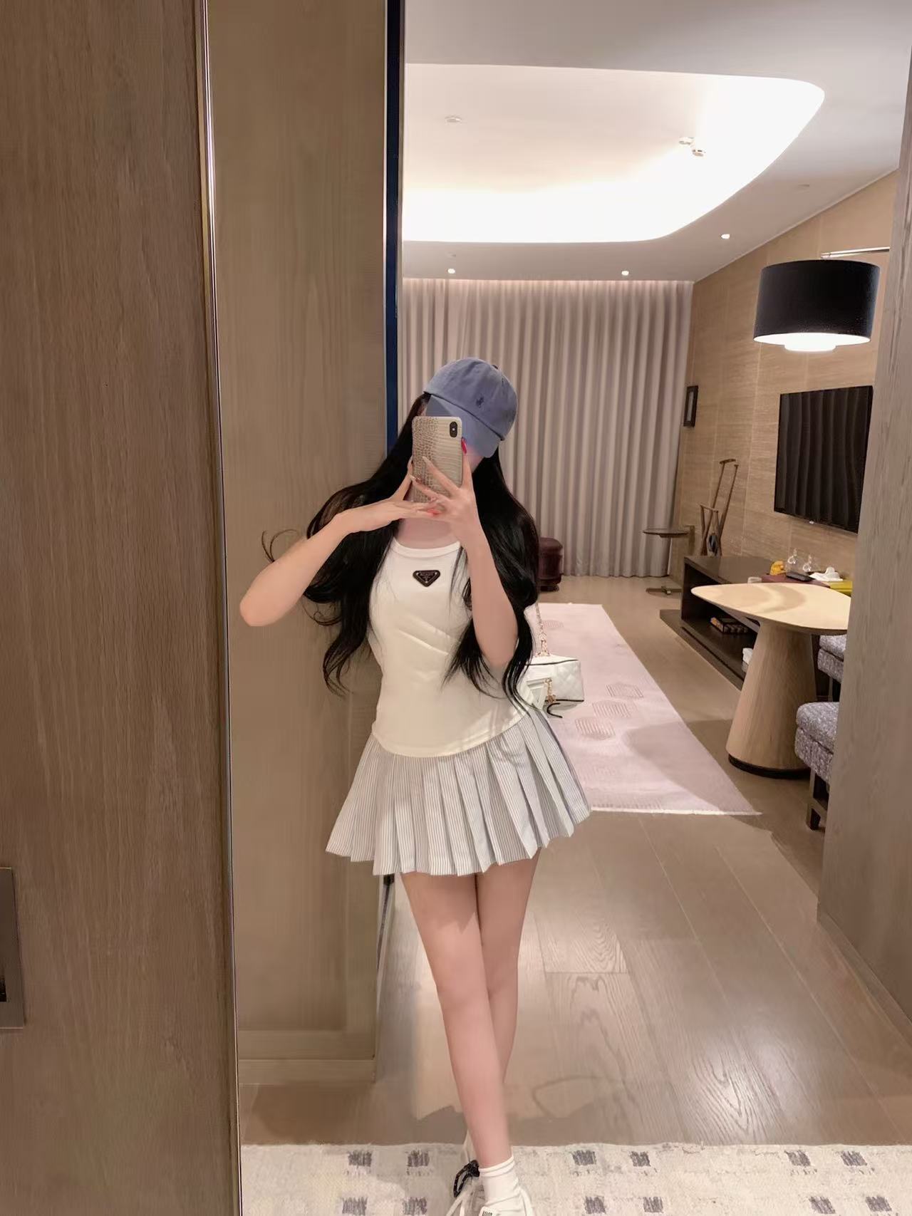 PR4DA タンクトップとスカートのツーピースセット【50％割引+送料無料】