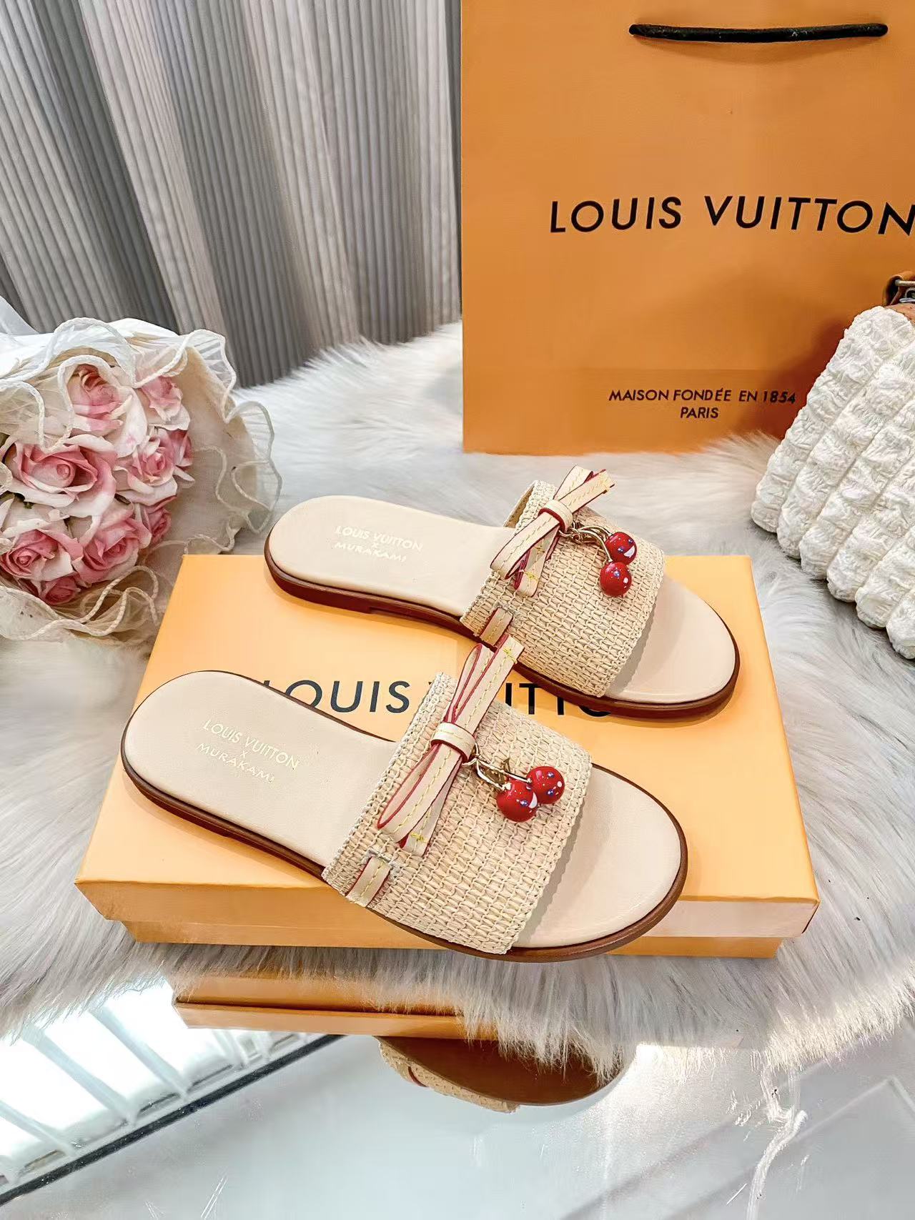 LVチェリースリッパ【50％割引+送料無料】