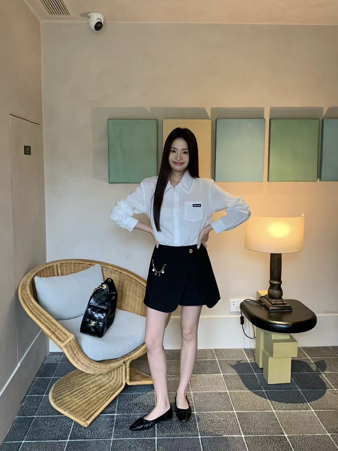 M1UM1U レース襟ブラウス【50％割引+送料無料】