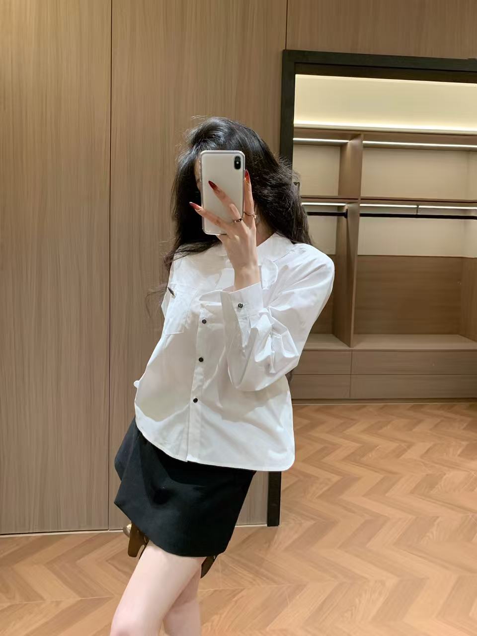 M1UM1U シンプルなシャツ【50％割引+送料無料】