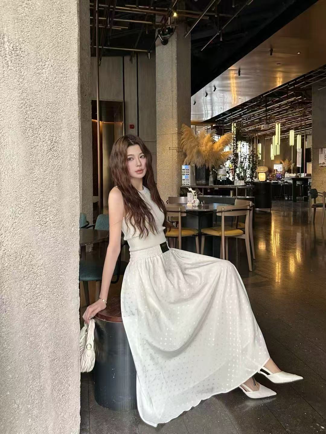 CELINE 高品質プリントスカート【50％割引+送料無料】