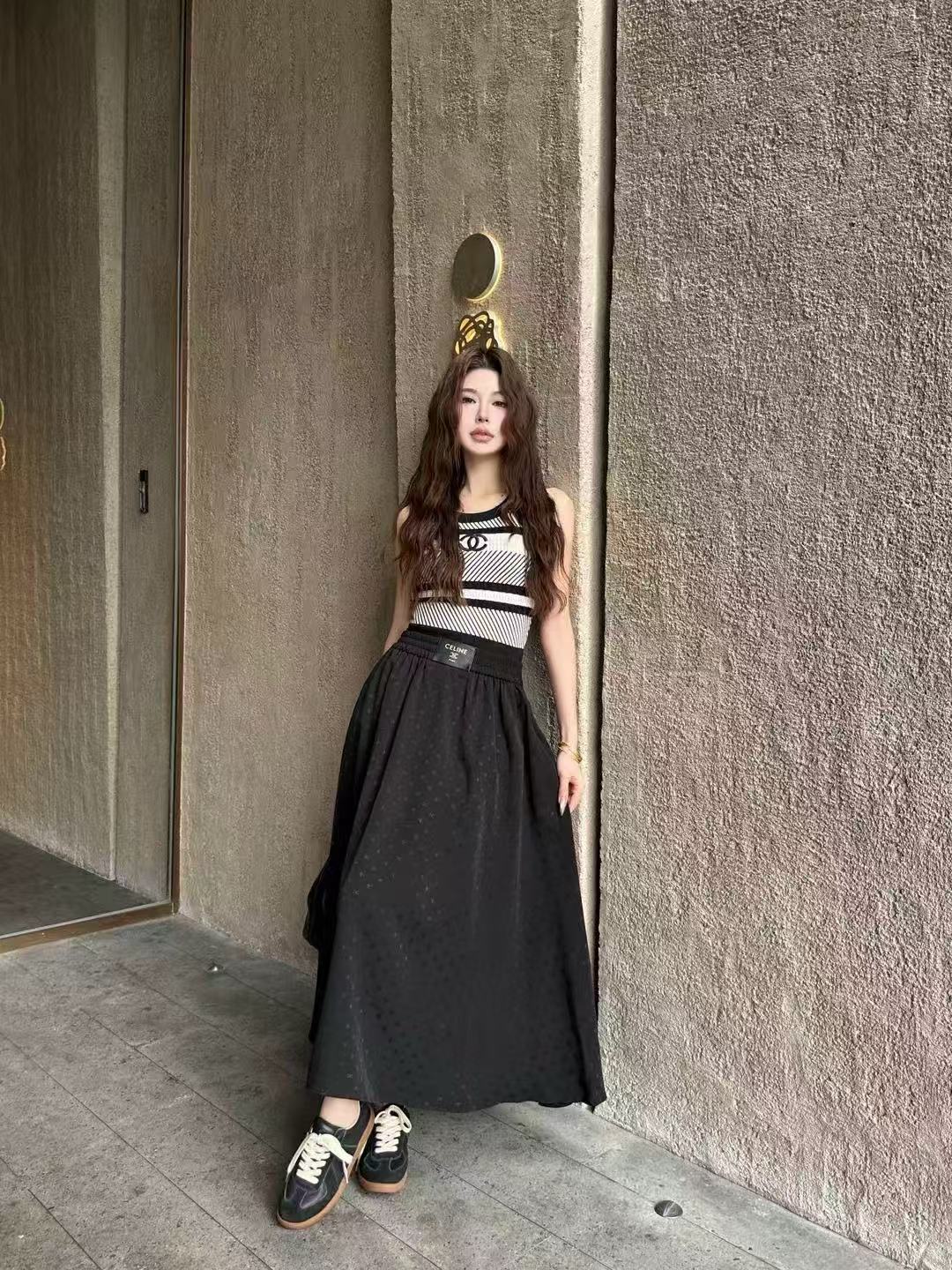 CELINE 高品質プリントスカート【50％割引+送料無料】