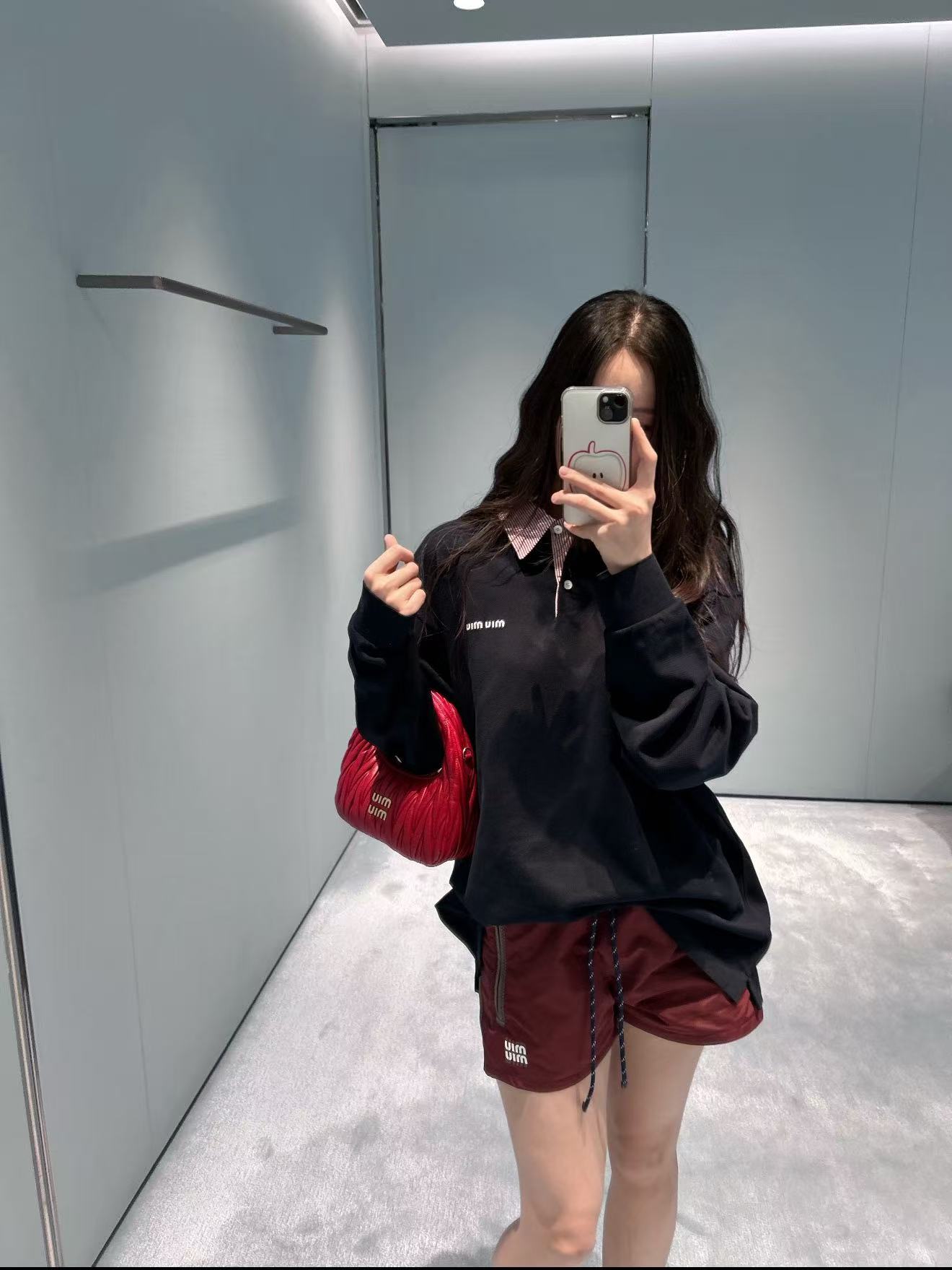 M1UM1U 襟付きトップス【50％割引+送料無料】