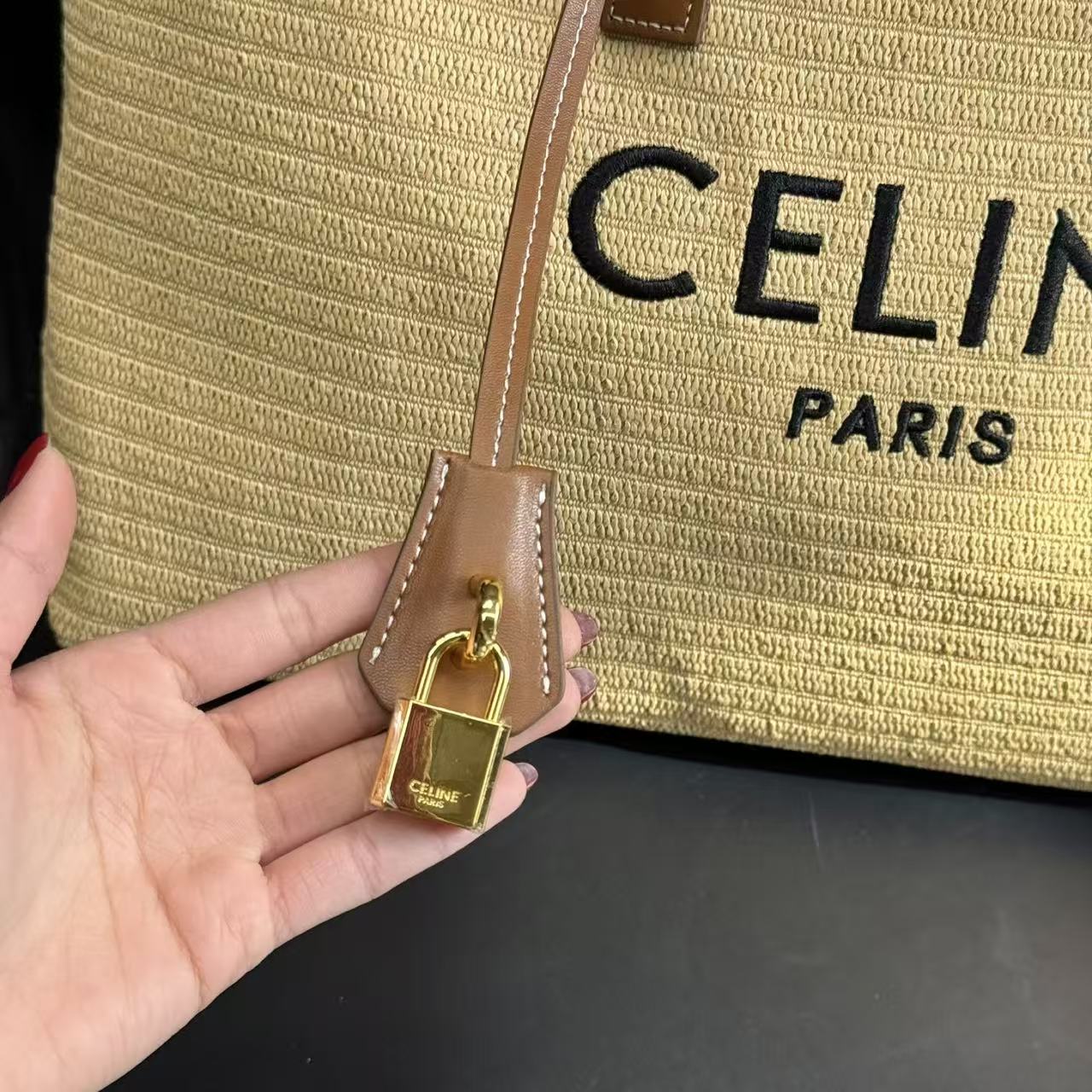 CEL1NE ウーブントートバッグ【50％割引+送料無料】