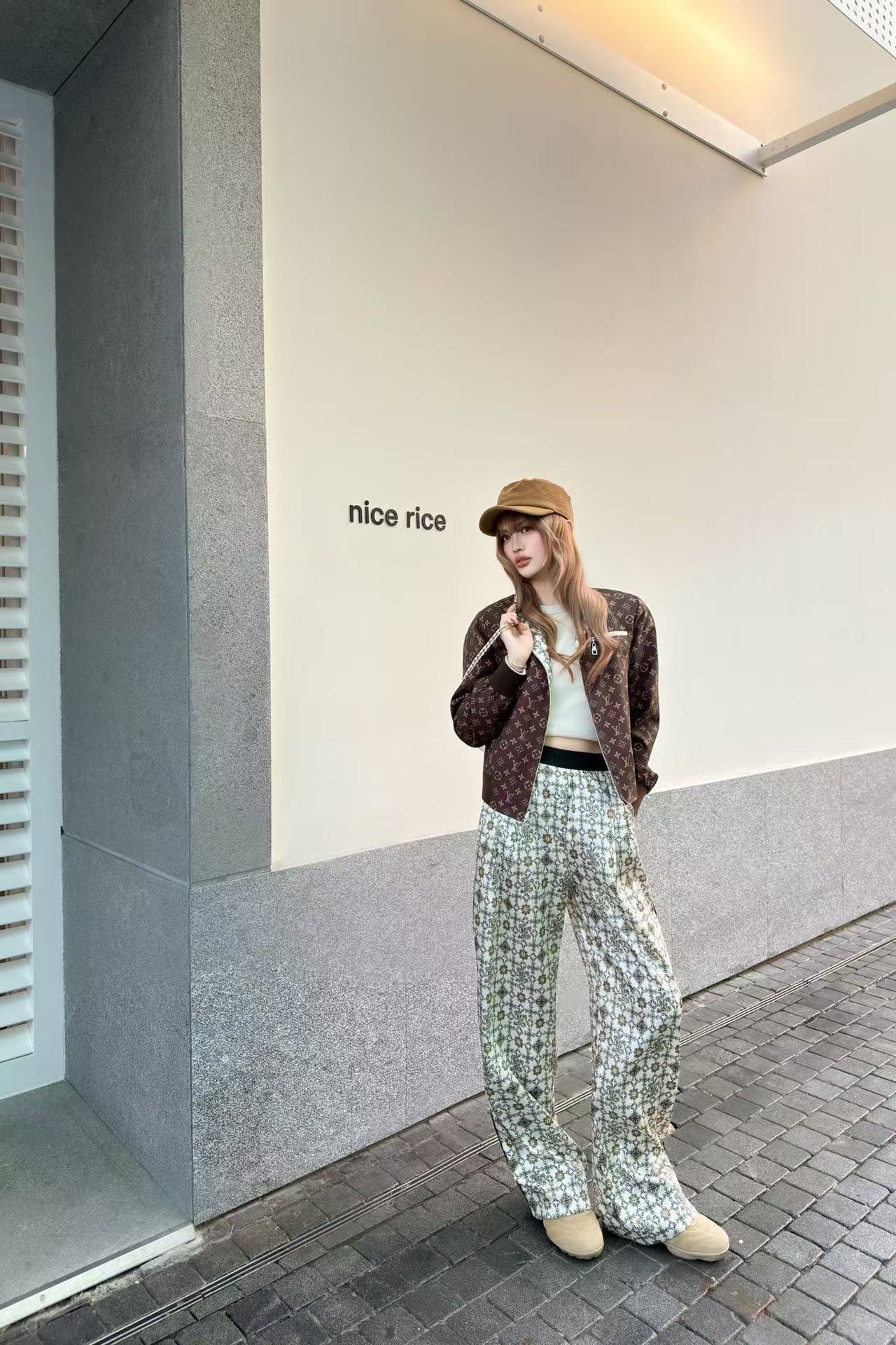 LV リバーシブル スタンドカラー ジャケット【50％割引+送料無料】