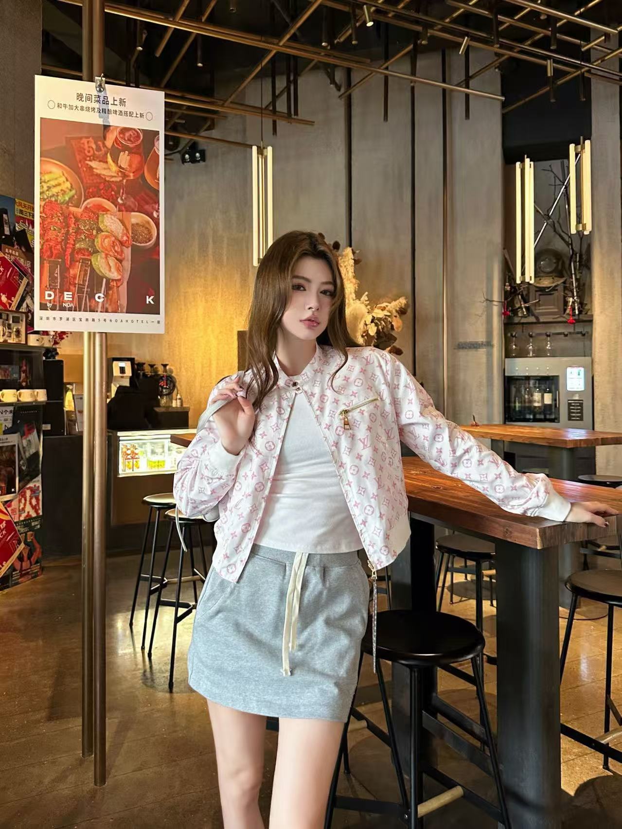 LV リバーシブル・プリント・ジップジャケット【50％割引+送料無料】