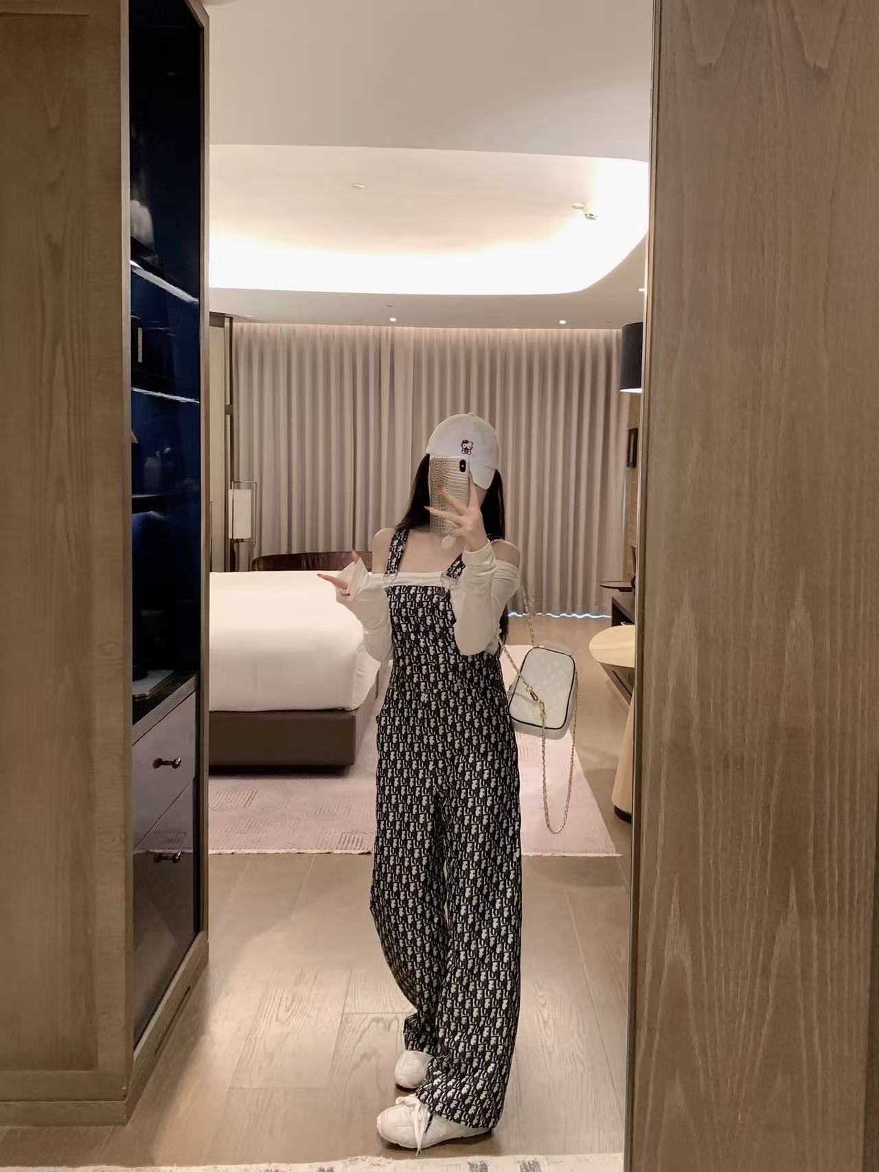 DI0Rジャカードジャンプスーツ【50％割引+送料無料】