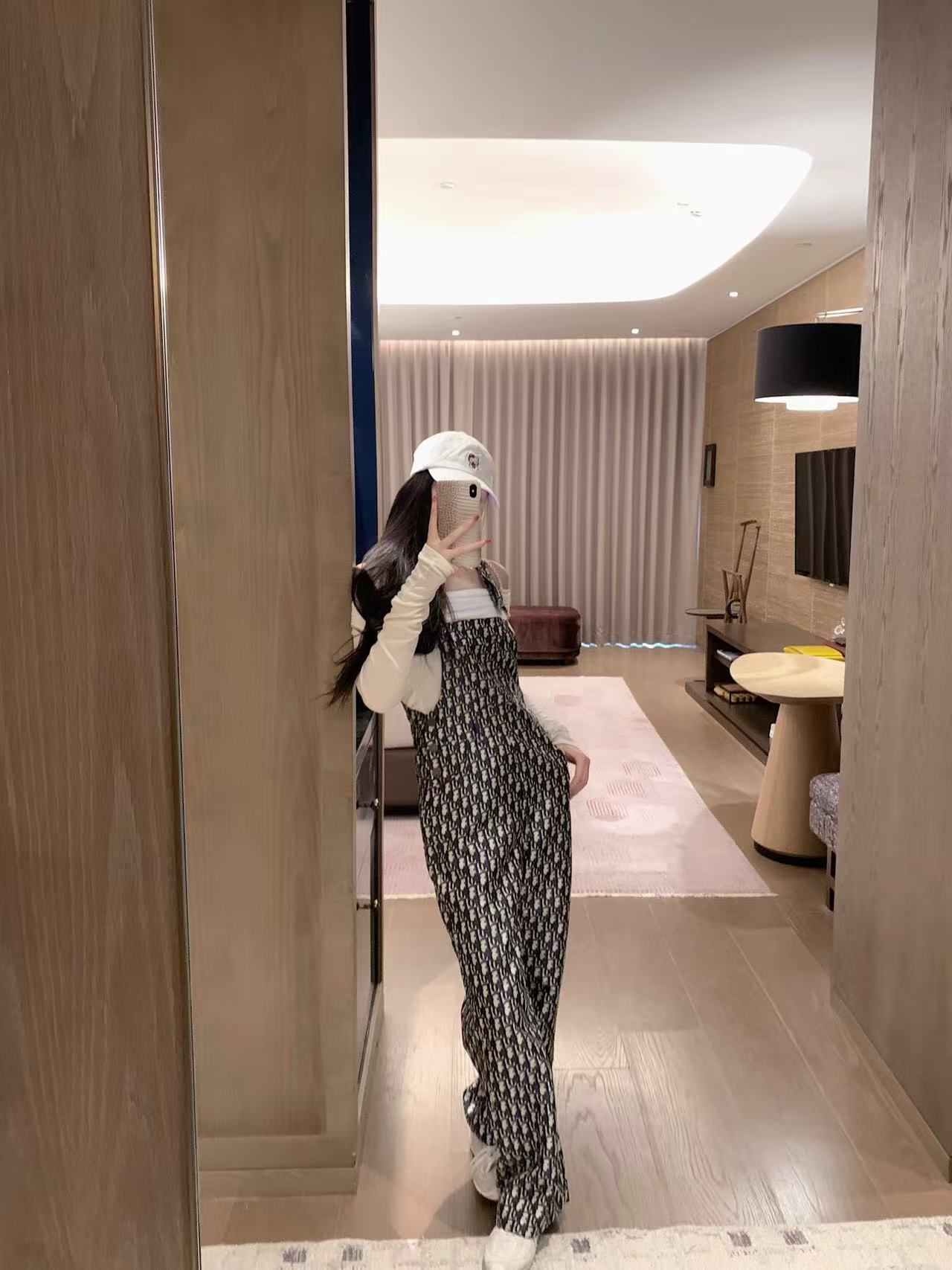 DI0Rジャカードジャンプスーツ【50％割引+送料無料】