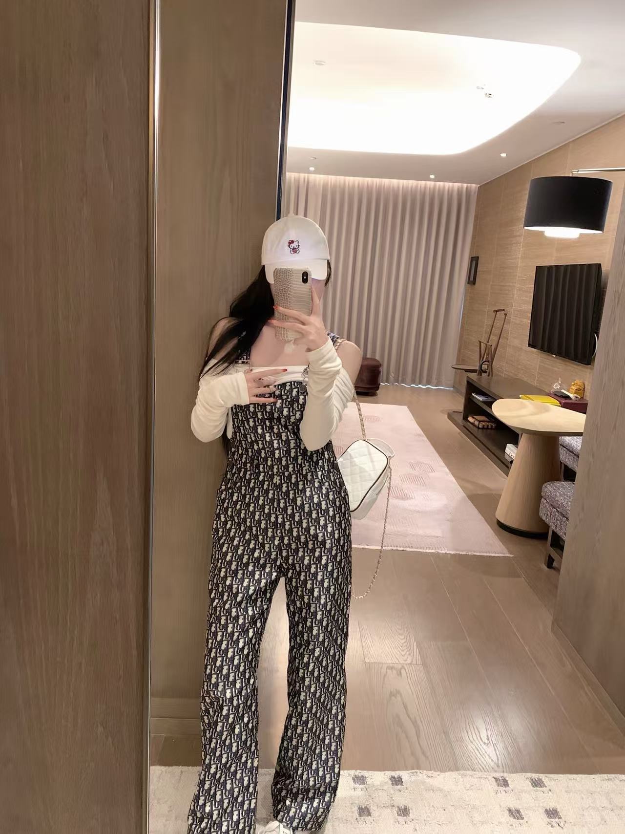 DI0Rジャカードジャンプスーツ【50％割引+送料無料】