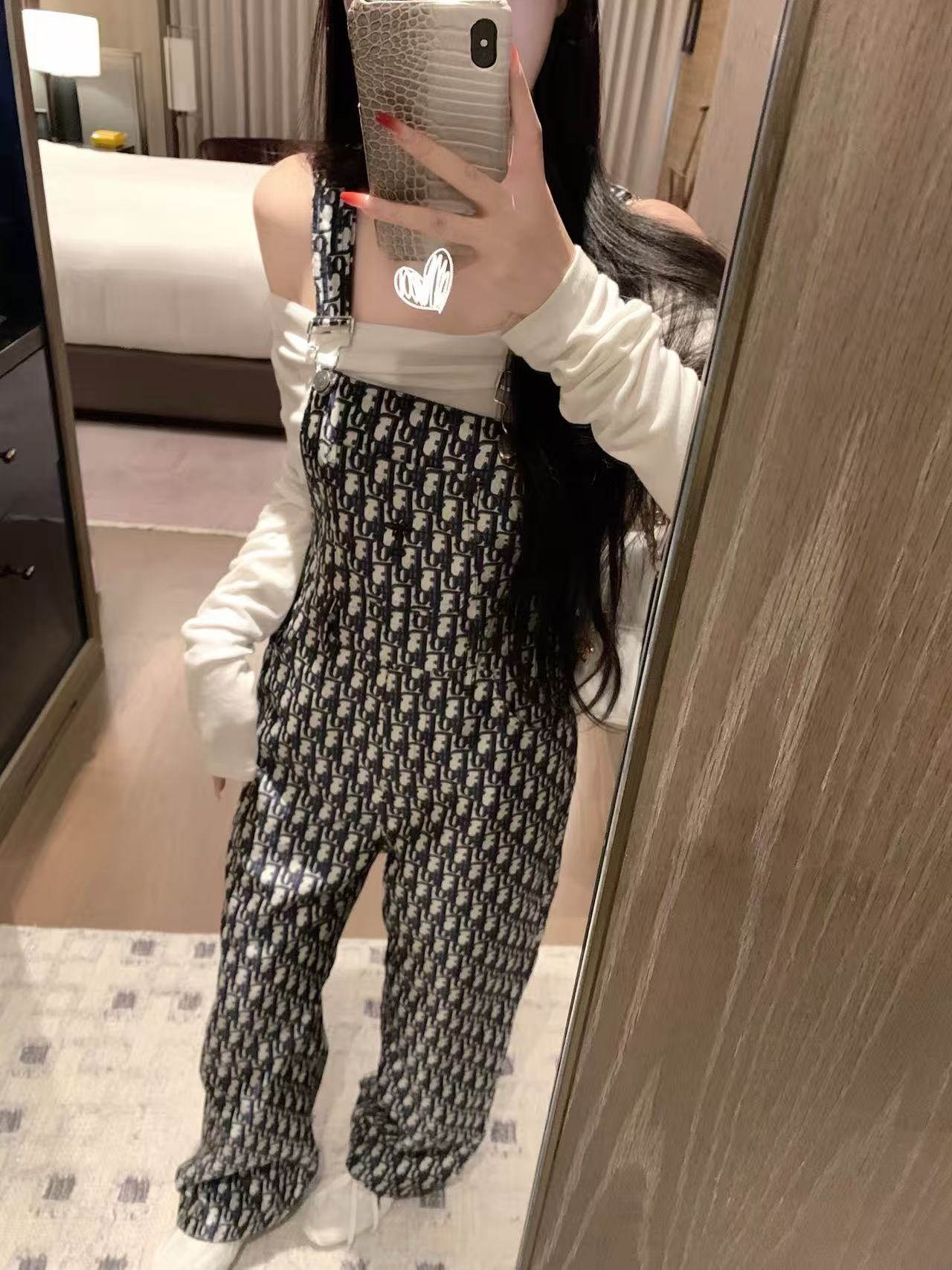 DI0Rジャカードジャンプスーツ【50％割引+送料無料】