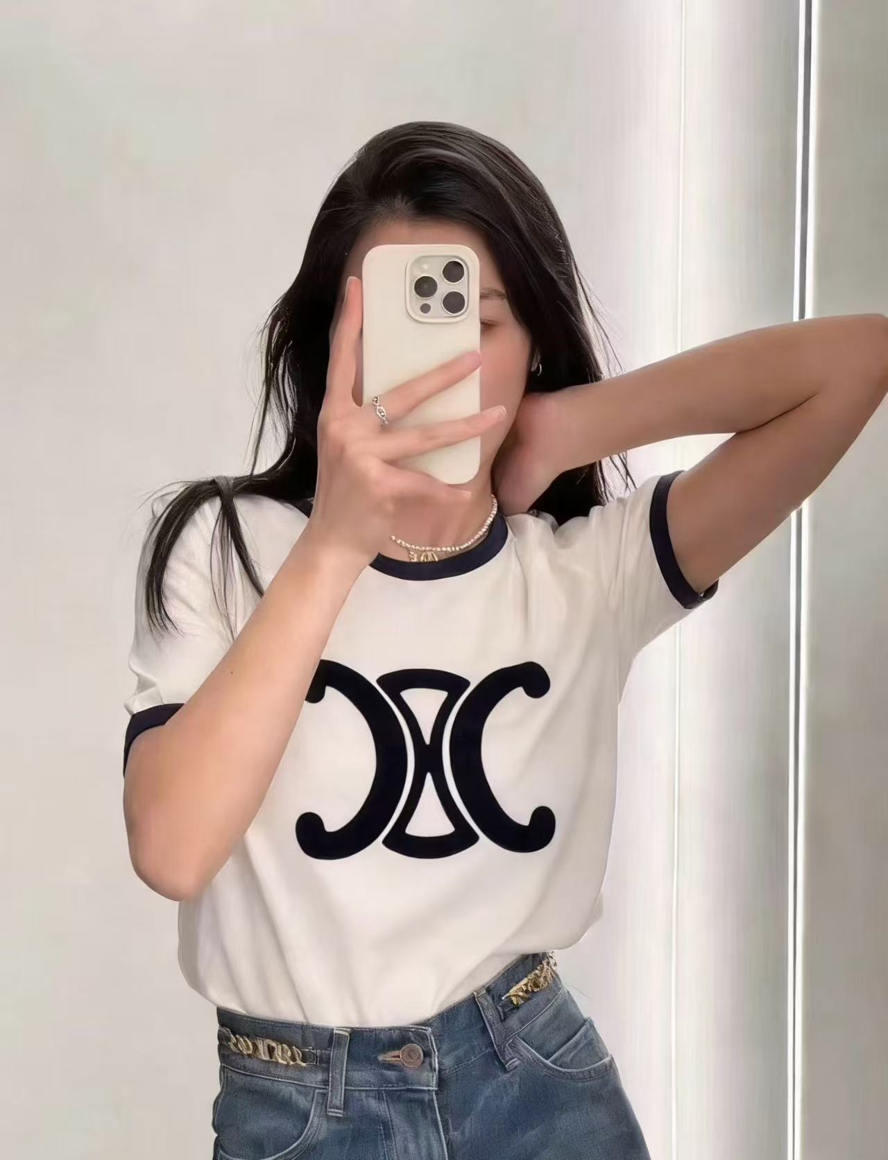 CEL1NE 凱旋門 Tシャツ【50％割引+送料無料】