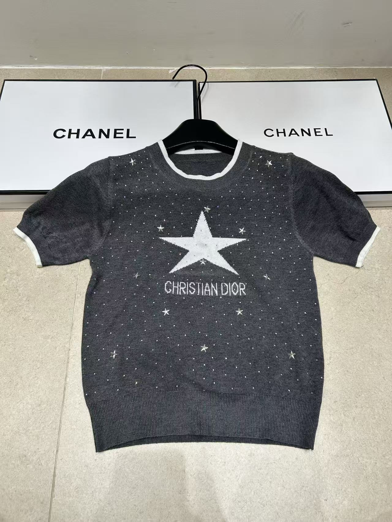 DI0R五芒星柄ウールセーター【50％割引+送料無料】