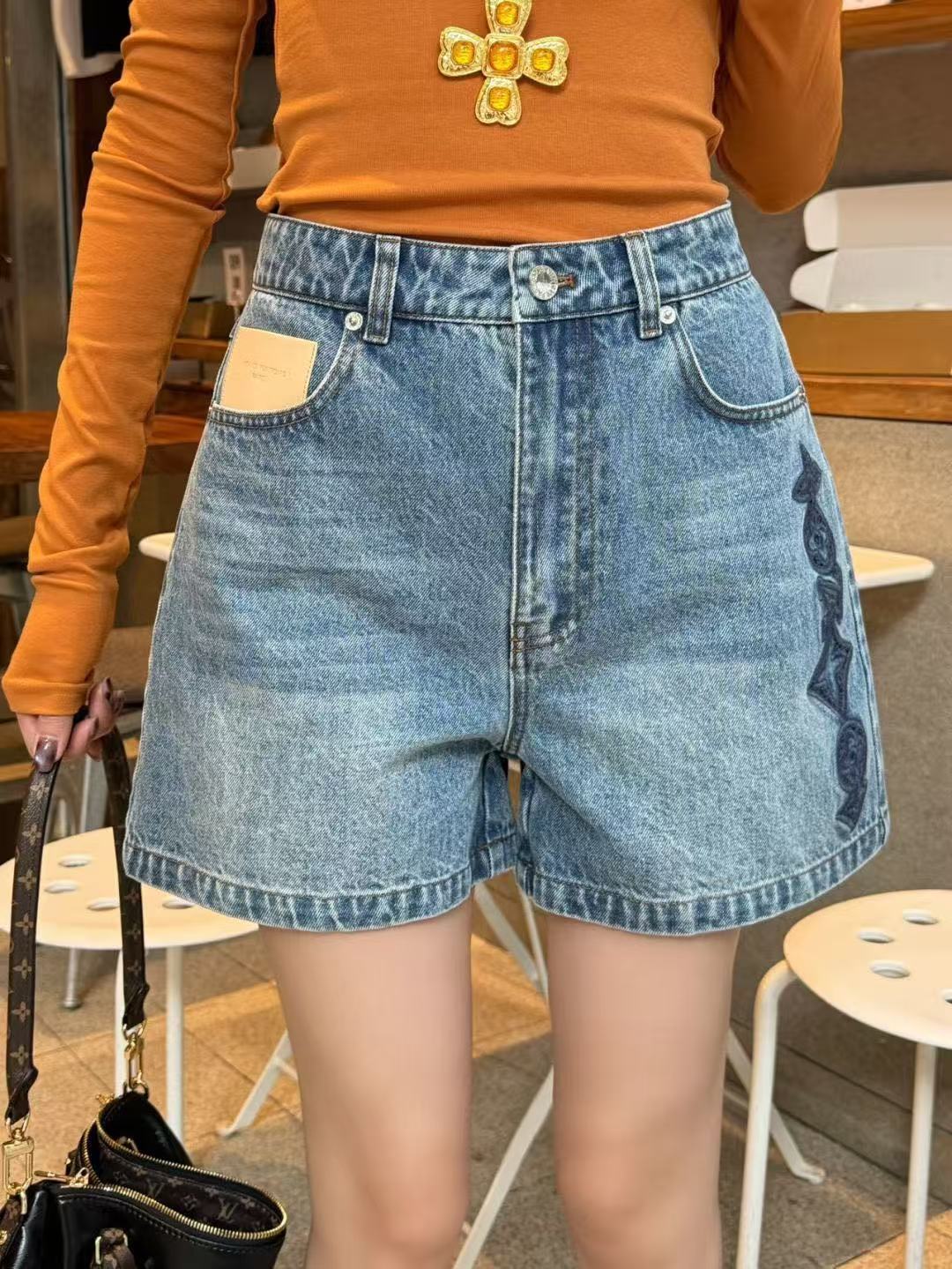 LVデニムジャケット／ショートパンツ【50％割引+送料無料】