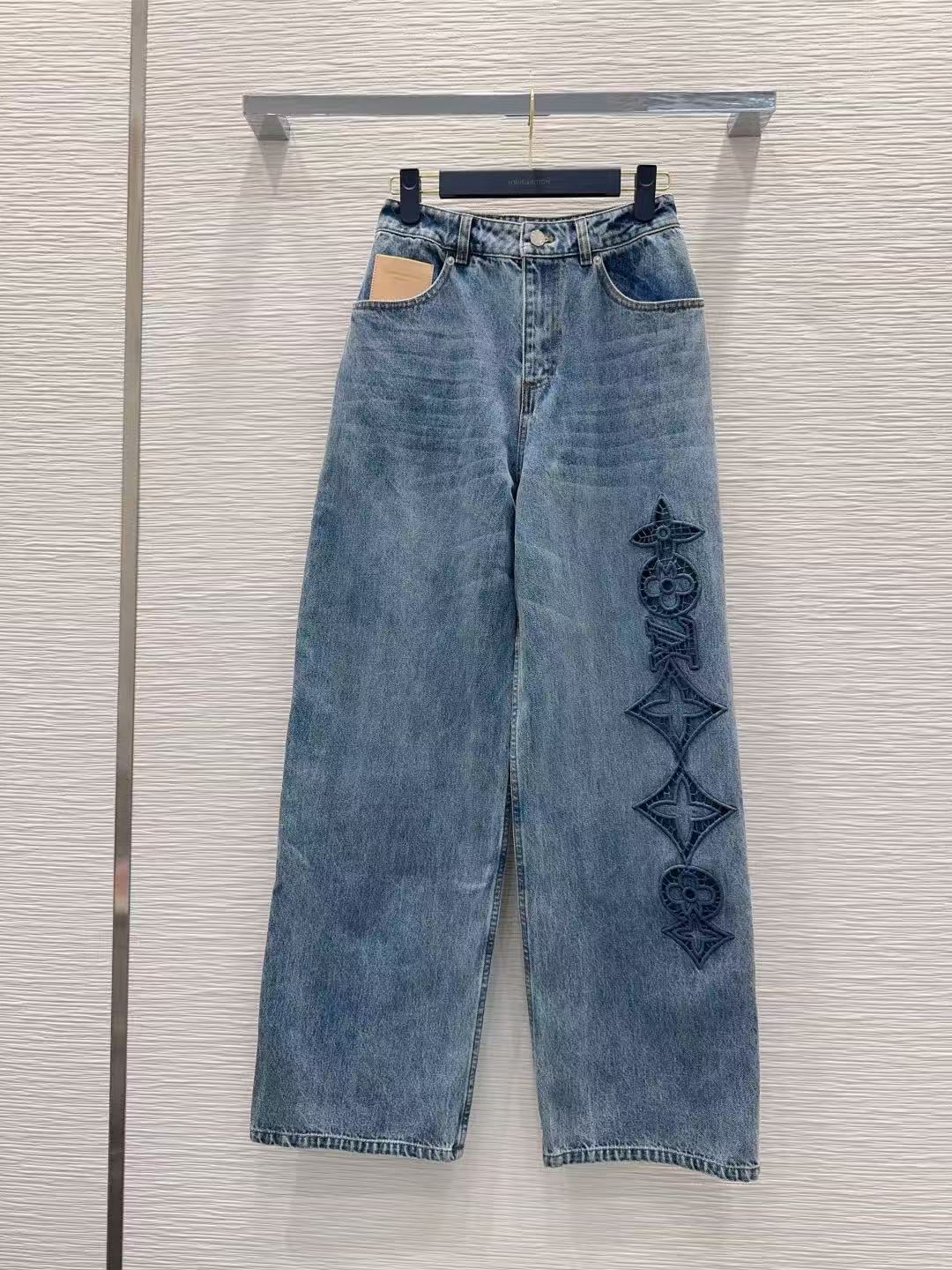 LV刺繍入りデニムショーツ／ジャケット【50％割引+送料無料】