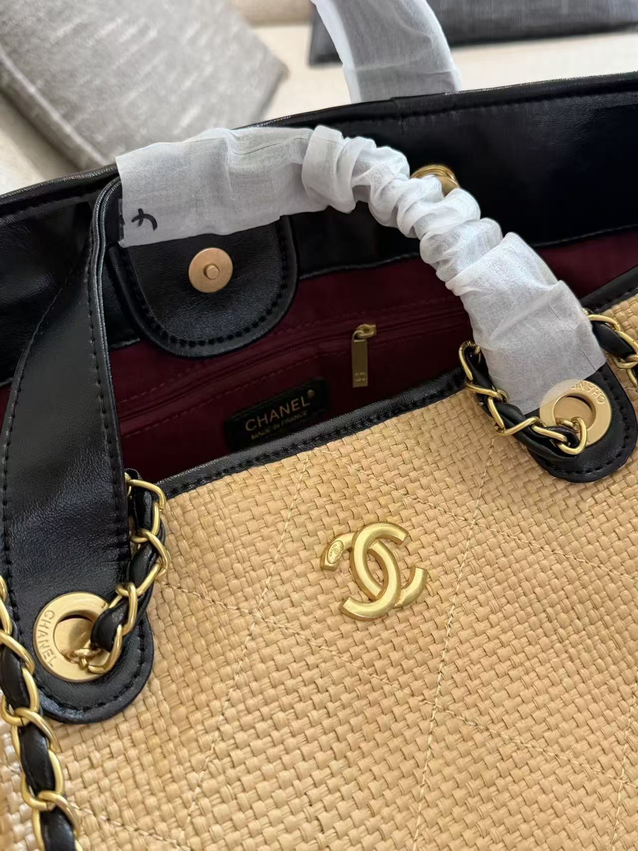 CHANE1織りチェーントートバッグ【50％割引+送料無料】