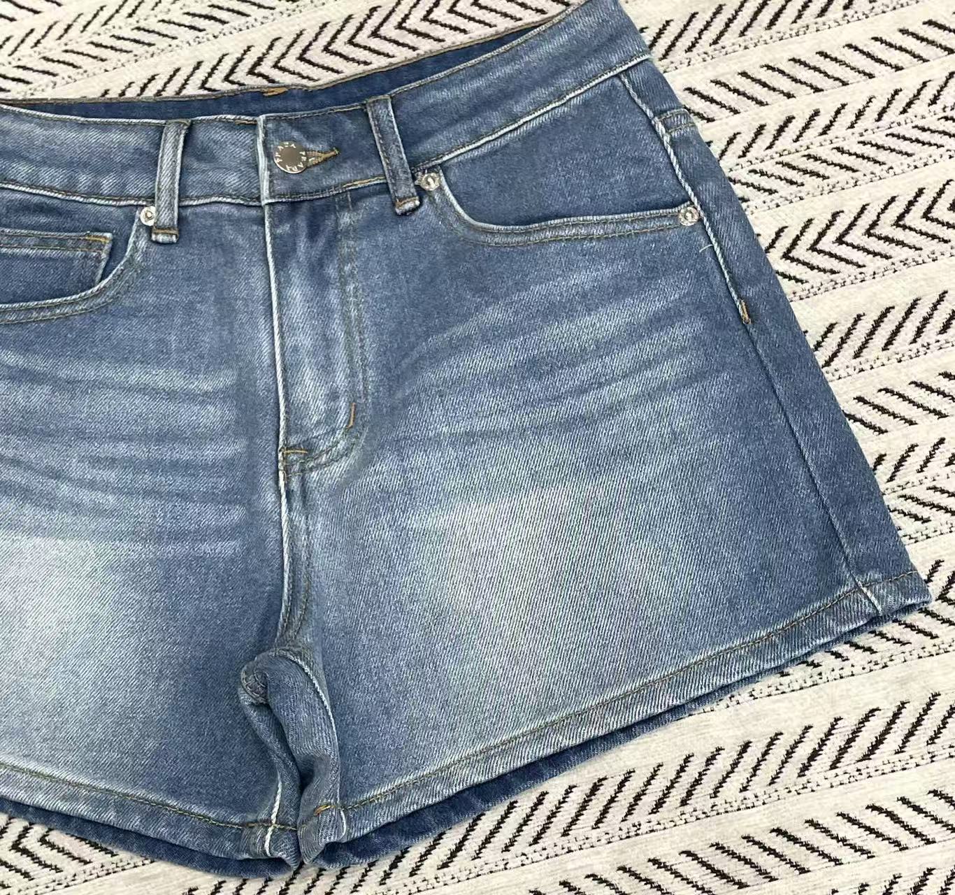 PR4DA 高品質刺繍入りデニムショーツ【50％割引+送料無料】