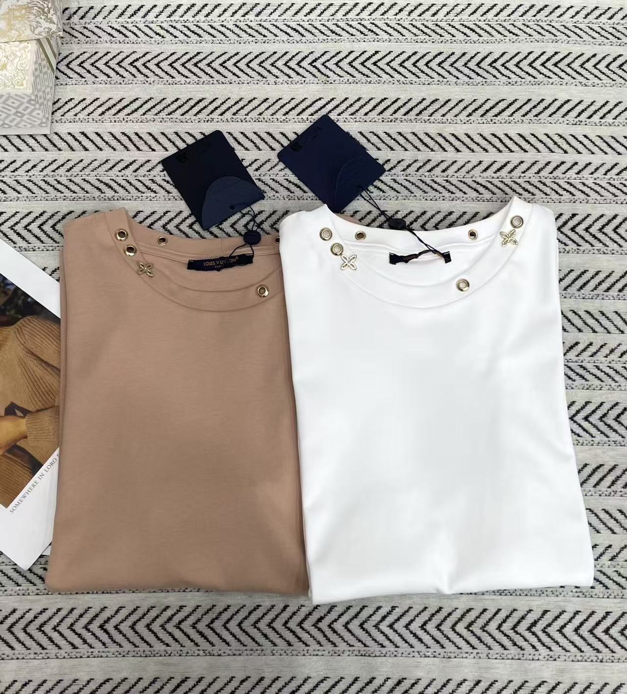 LVメタリックな四つ葉のクローバーTシャツ【50％割引+送料無料】