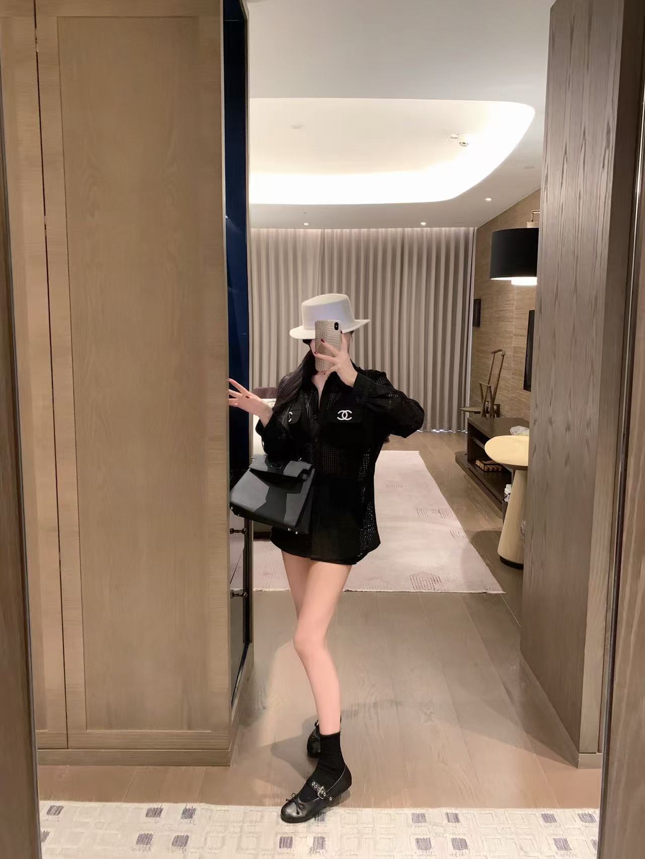 CHANE1 刺繍入りダブルCレースブラウス【50％割引+送料無料】