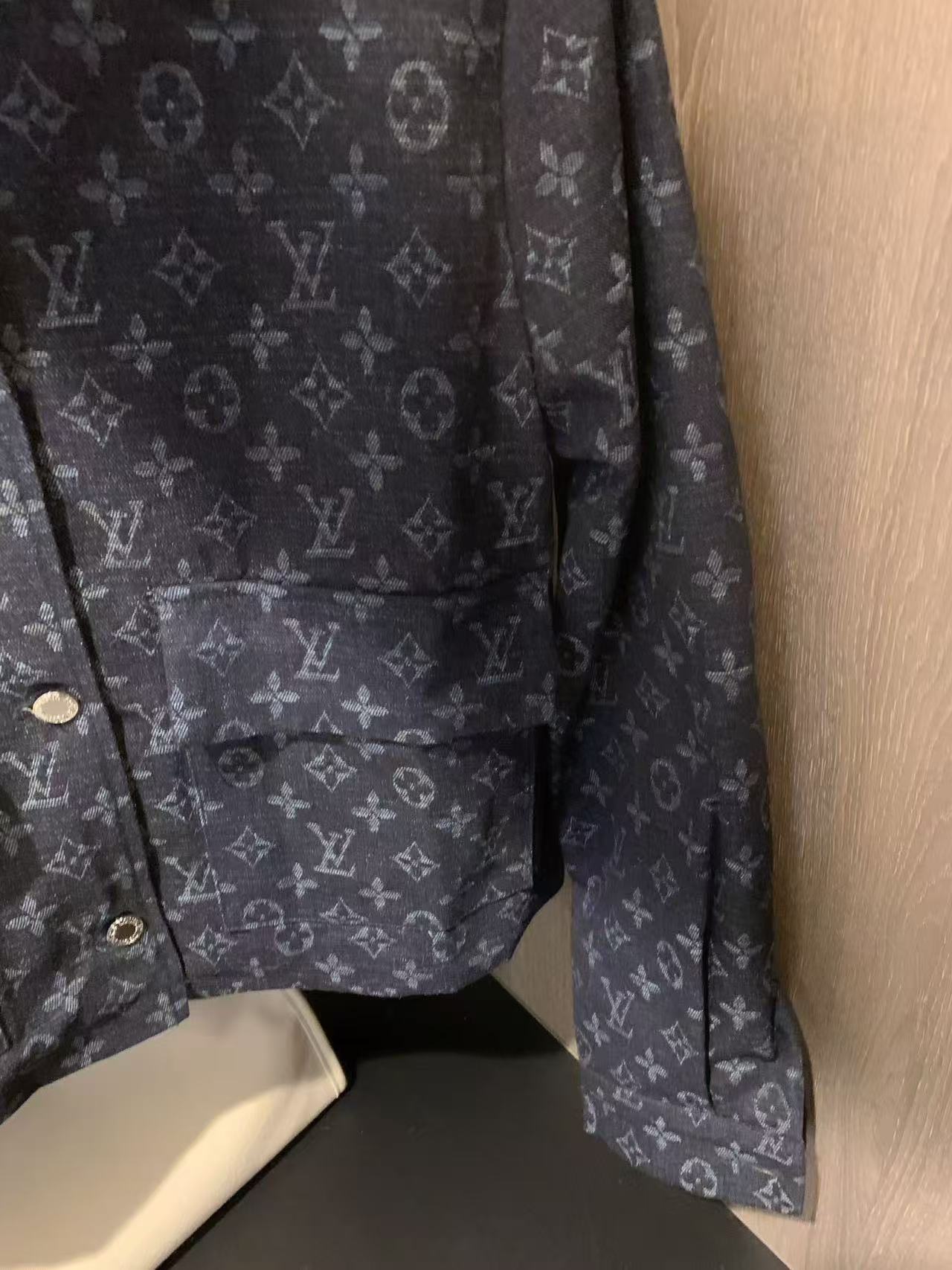 LVプリント デニムジャケット【50％割引+送料無料】