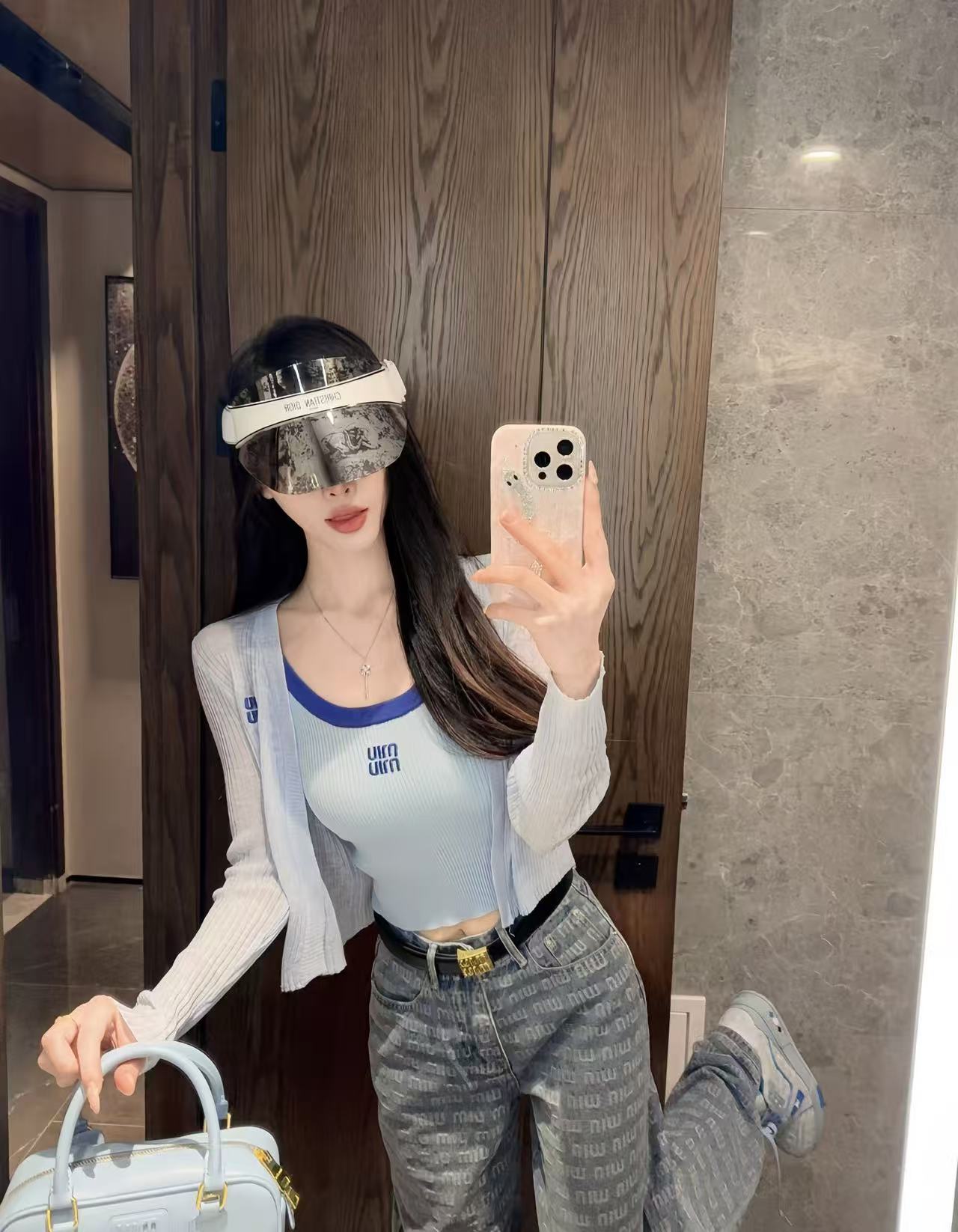 DIOR レター サンバイザー【50％割引+送料無料】