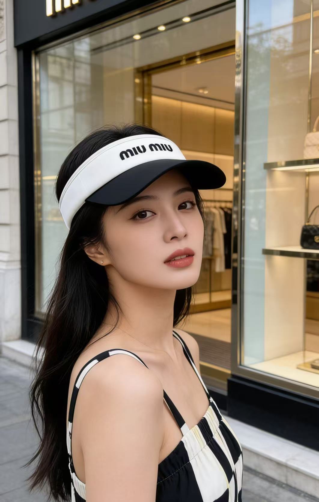 M1UM1U ミニマリストレターバイザーキャップ【50％割引+送料無料】