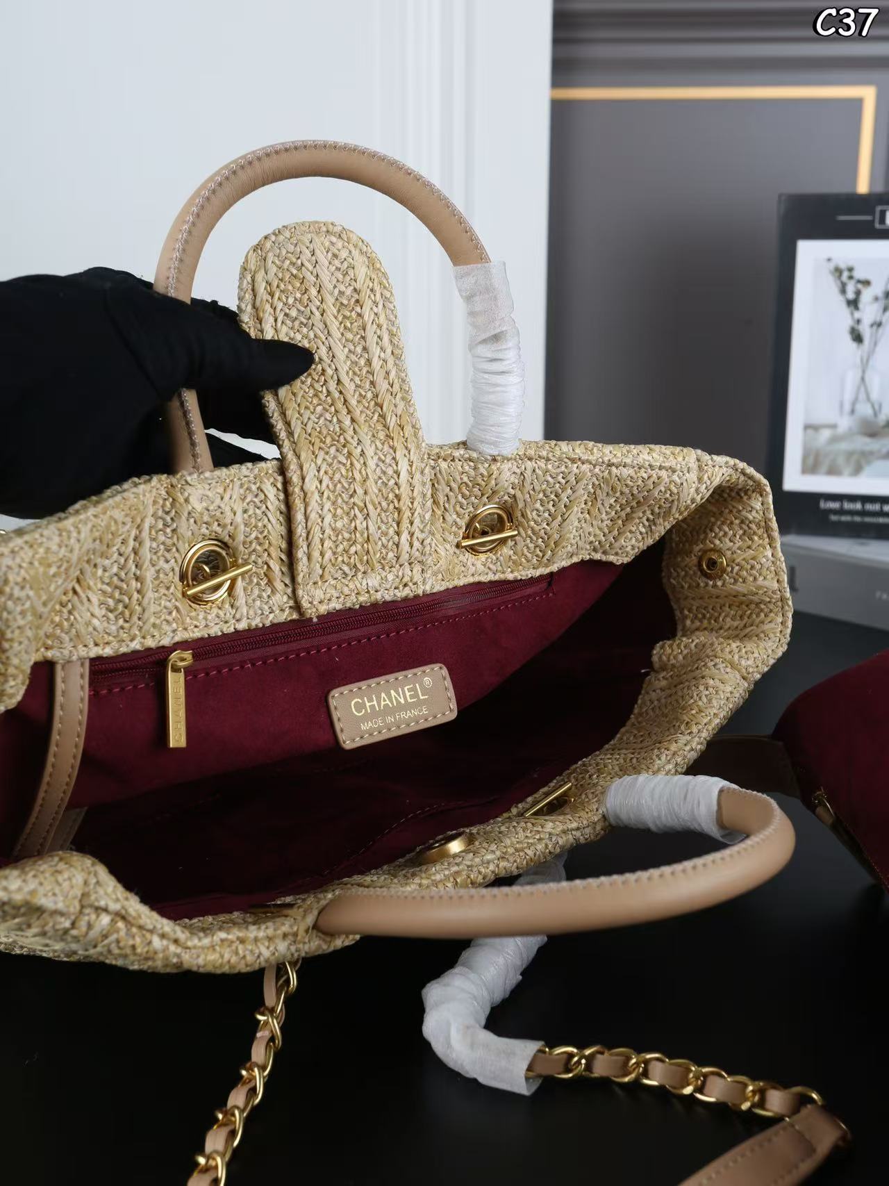 CHANE1 ビーチチェーンバッグ【50％割引+送料無料】