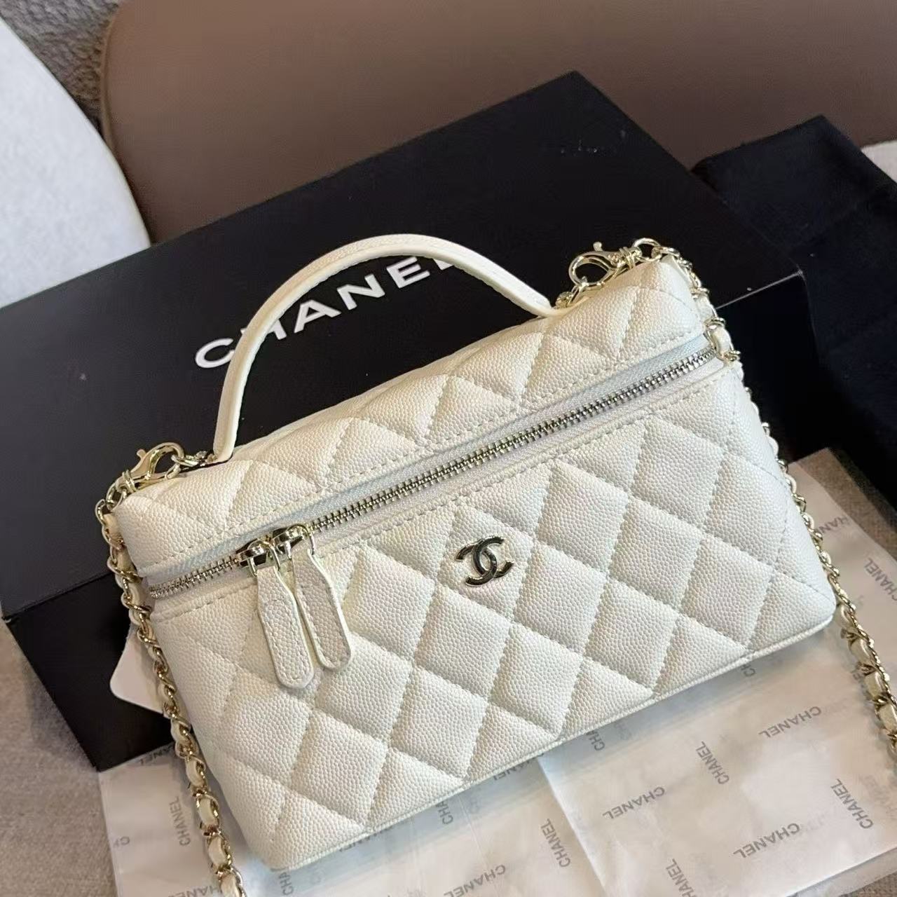 CHANE1 チェーンレザーバッグ【50％割引+送料無料】