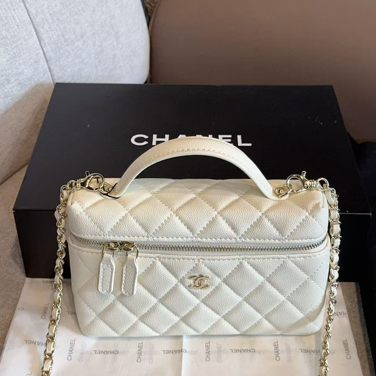 CHANE1 チェーンレザーバッグ【50％割引+送料無料】