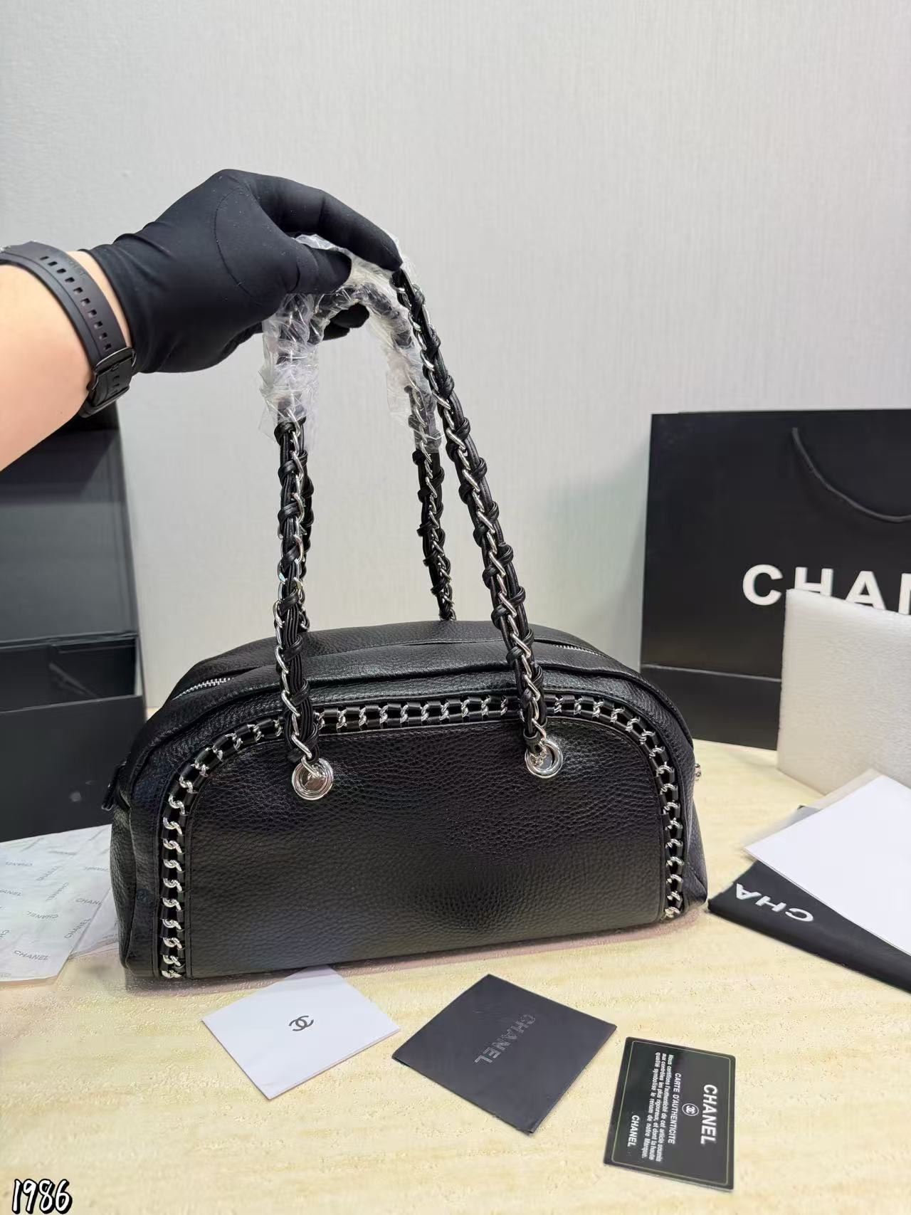 CHANE1 チェーンダブルCボウリングバッグ【50％割引+送料無料】