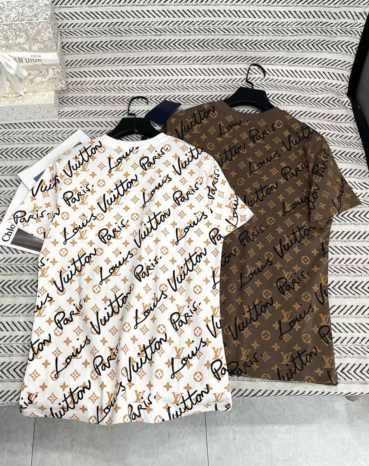 LV グラフィティプリントTシャツ【50％割引+送料無料】
