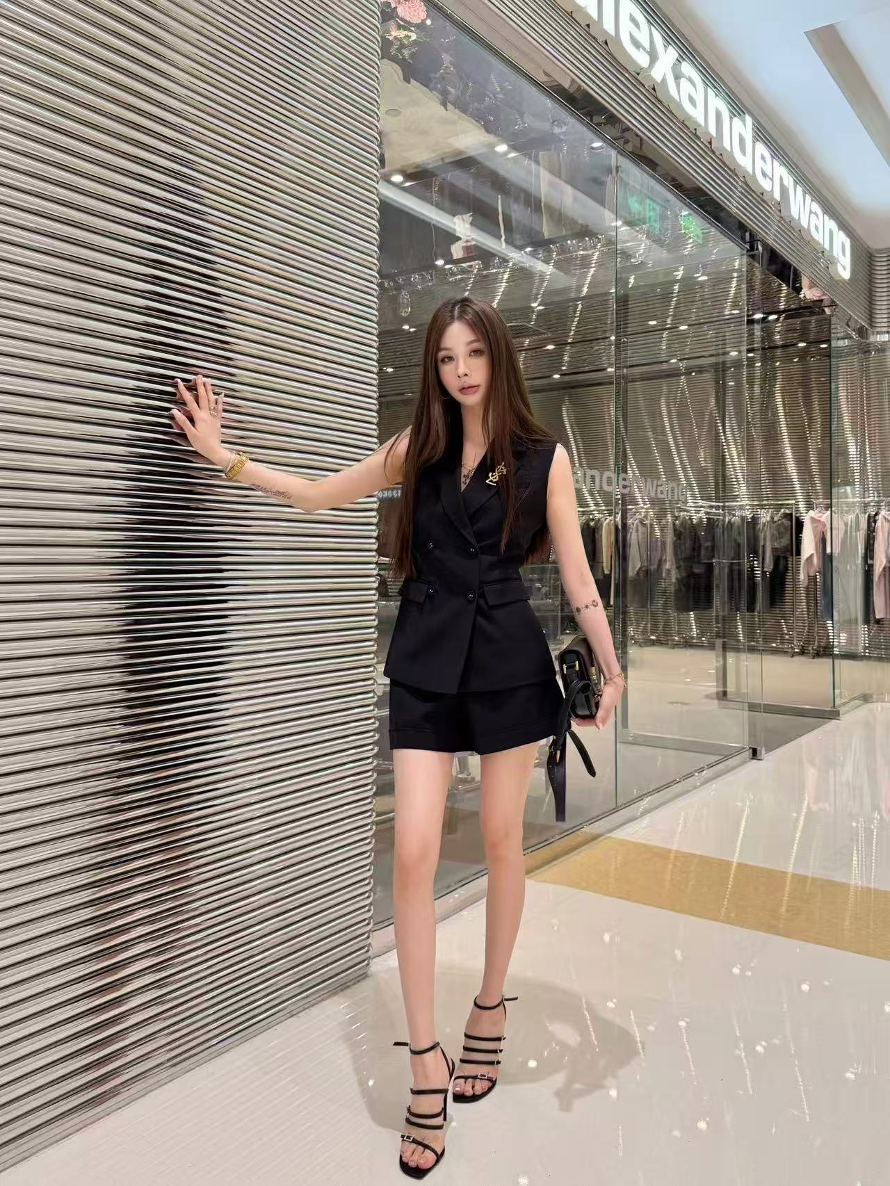 YSK スーツベスト＆ショートパンツ 2点セット【50％割引+送料無料】