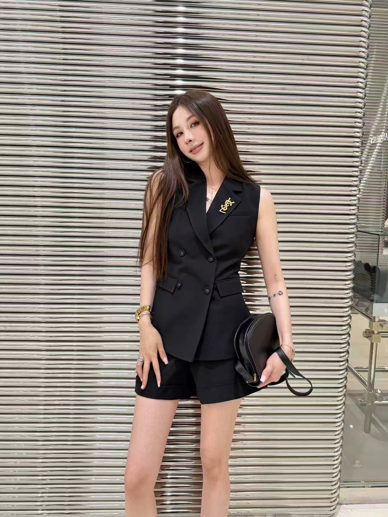 YSK スーツベスト＆ショートパンツ 2点セット【50％割引+送料無料】