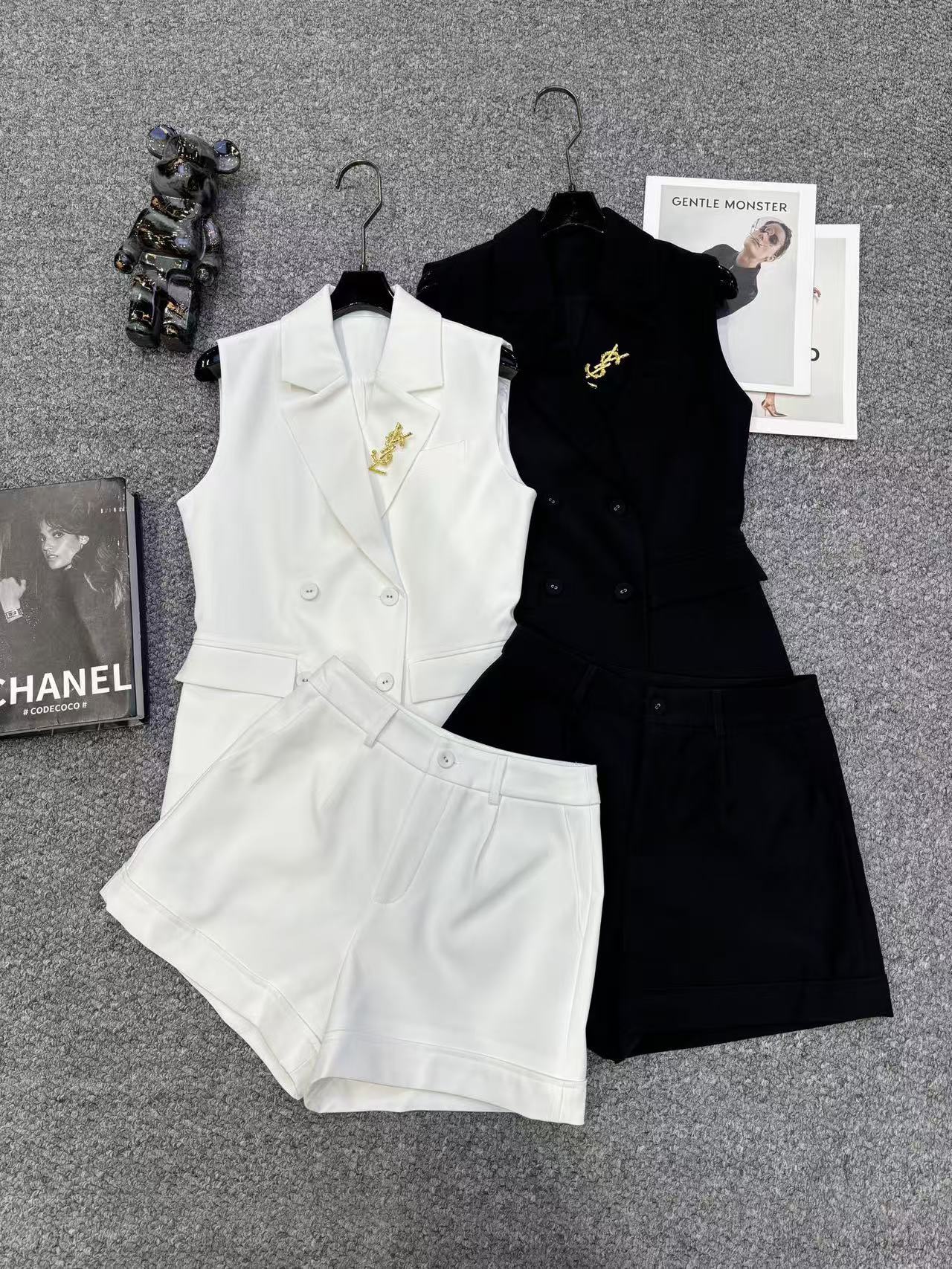 YSK スーツベスト＆ショートパンツ 2点セット【50％割引+送料無料】