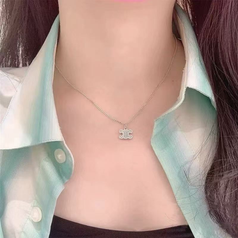 CEL1NE 凱旋門ダイヤモンドネックレス【50％割引+送料無料】